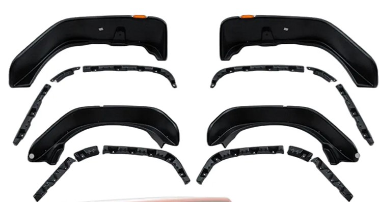 ფრთა WRANGLER 2007-2017 პლასმასის კომპლექტი